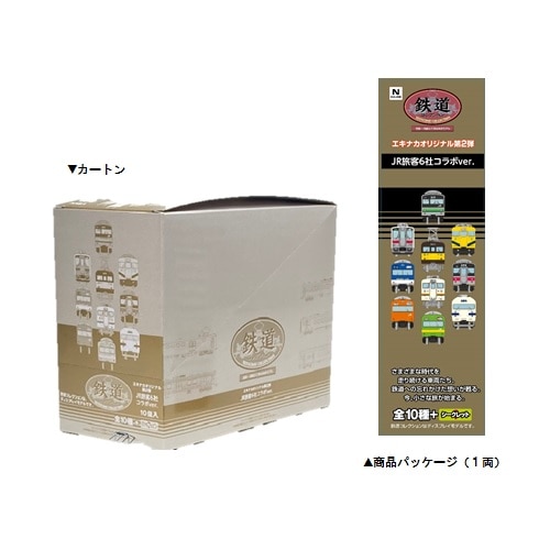 ○鉄道コレクション エキナカオリジナル第2弾 JR旅客6社コラボve