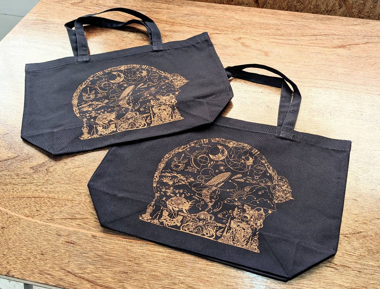 防衛雲製造機のトートバッグ – 宙フェス夜市