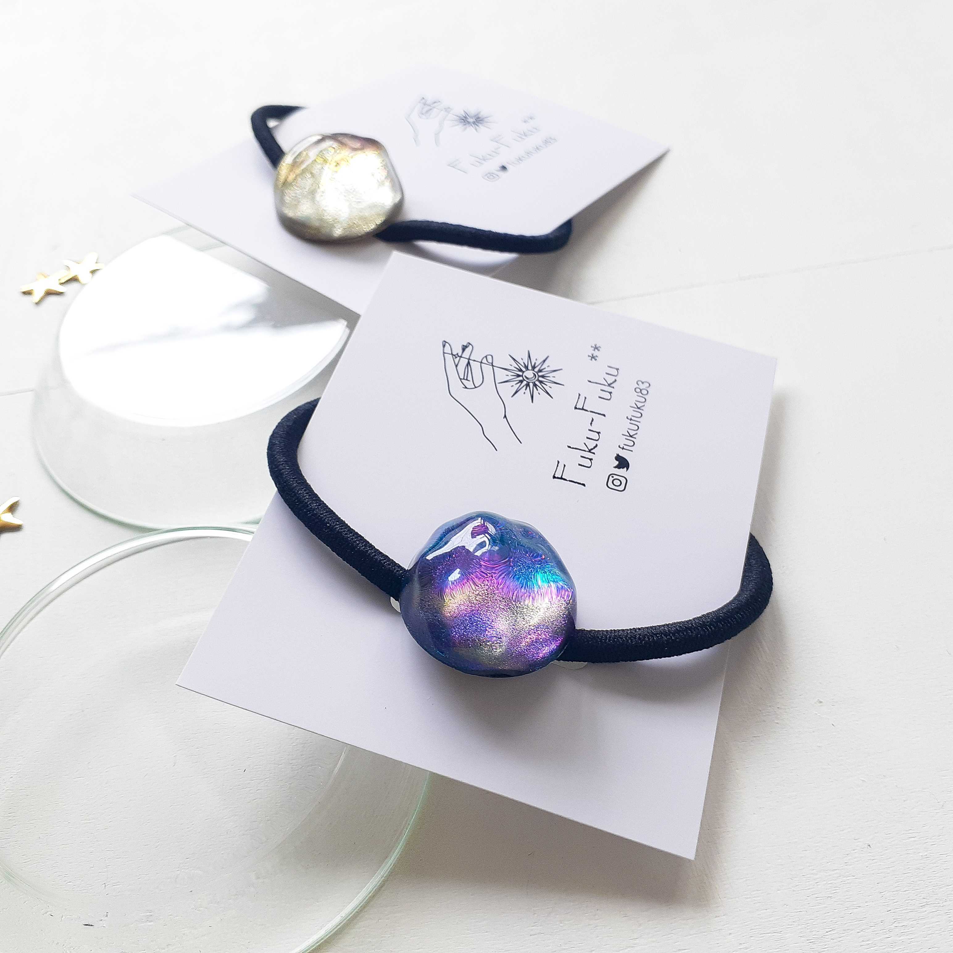 宙色 ヘアゴム – 宙フェス夜市