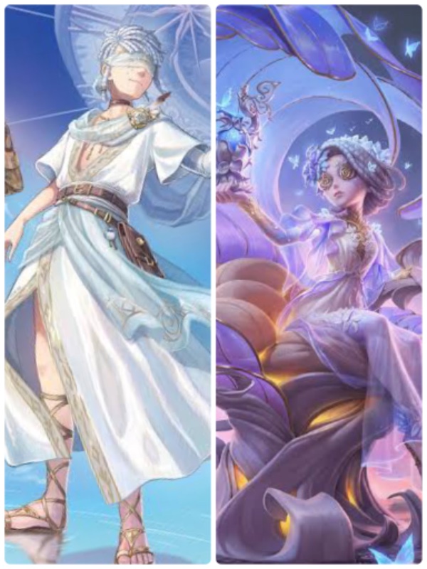 第五人格(Identity V) 占い師オフラインパックホワイト、調香師LR