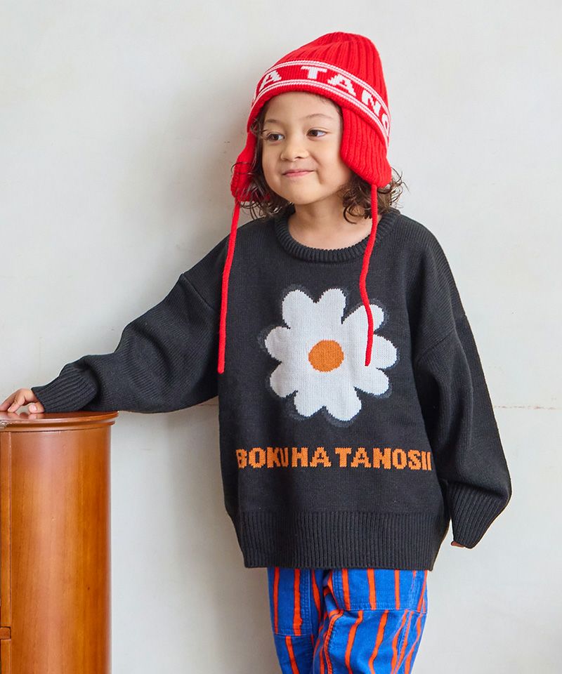 別注】BOKUHATANOSII別注 フラワーニット ｜ トップス ｜ 子供服の