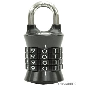 ワード可変式南京錠 1535JADBLK | 製品一覧（個人向け） | マスター