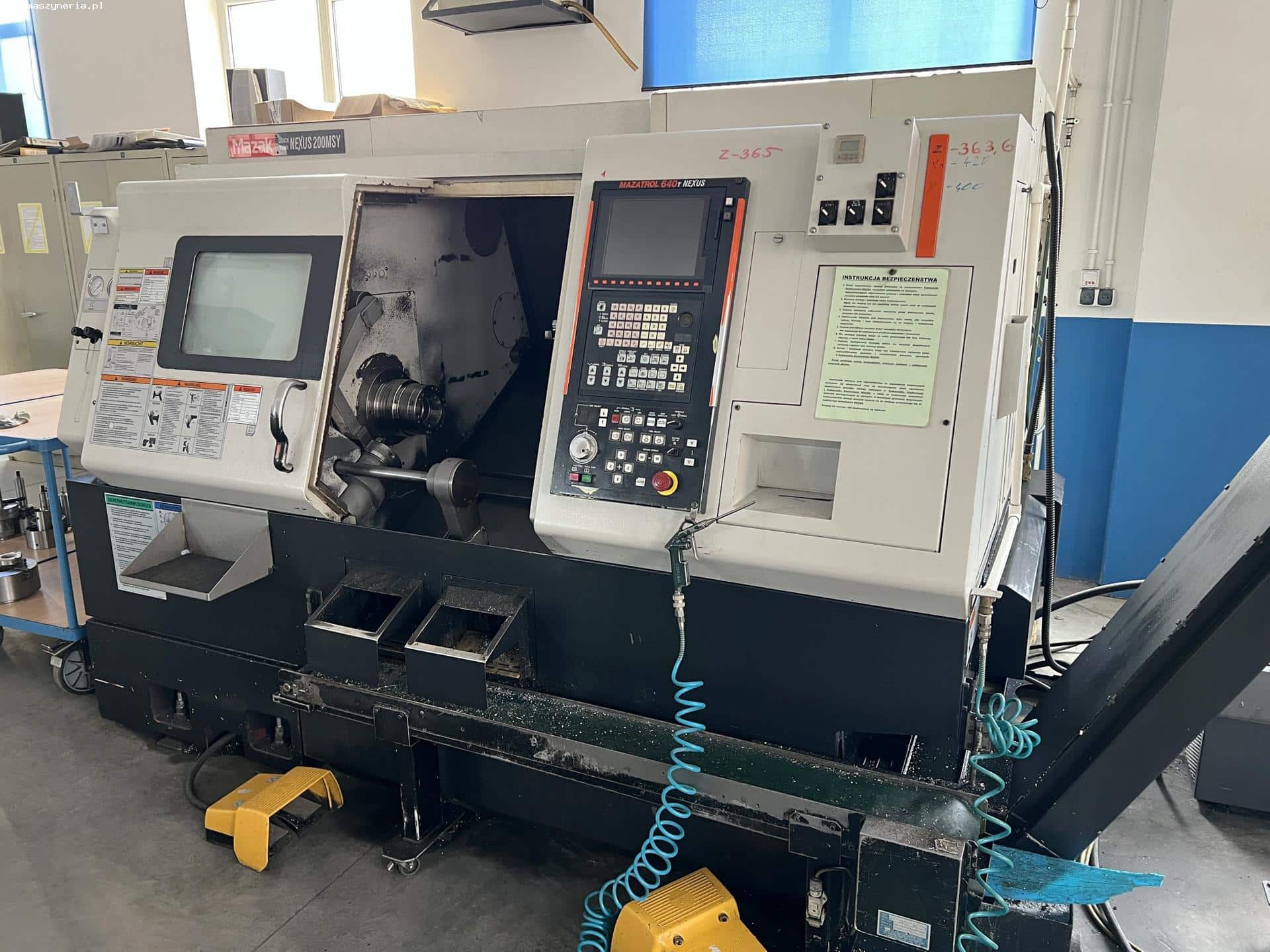 MAZAK QUICK TURN NEXUS 200MSY CNC lathe