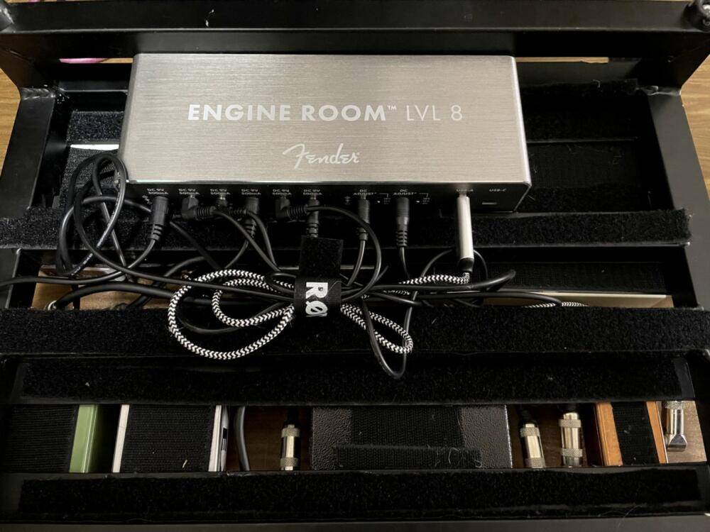 Fender Engine Room lvl8をPedal Train Classicに載せてボードを作成