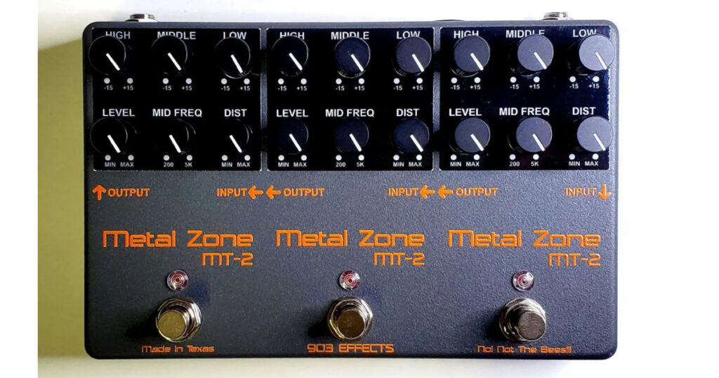 Triple Metal Zone メタルゾーンを3つ直列につなげた鬼モデルが