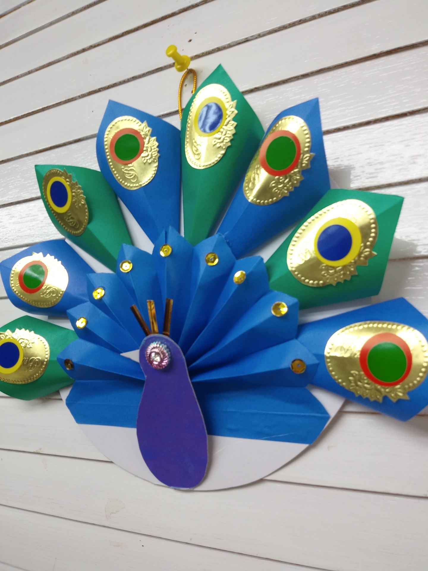 孔雀: 手作り TOY BOX