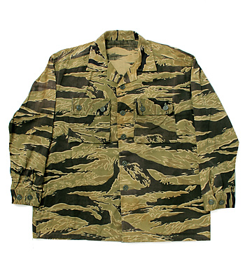 NAM戦、実物ゴールドタイガー・シャツ/Type II/USモデル/M/ 実物・極上