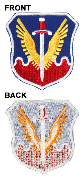 USAF(米空軍) TAC(戦術空軍) パッチ/ワイドタイプ(～1962年)/実物・未使用
