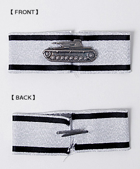 ドイツ軍 WWII 戦車撃破章/シルバー/モデル品/新品