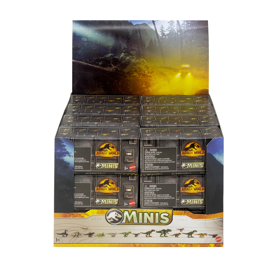 ジュラシック・ワールド ミニフィギュア ボックス アソート 2023 第1弾
