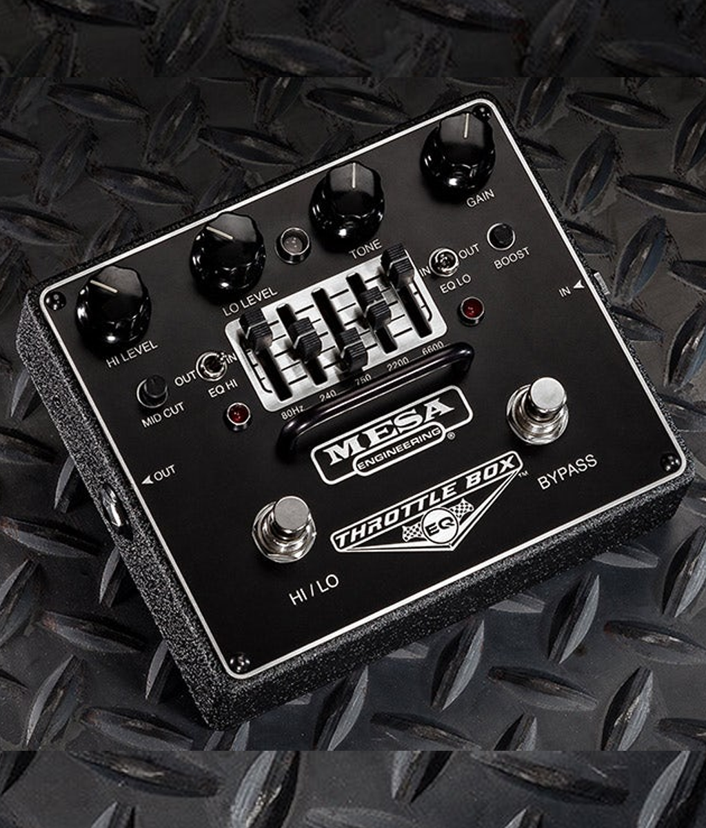 Mesa Boogie Throttle Box EQ Overdrive Pedal - Matt's Music Center