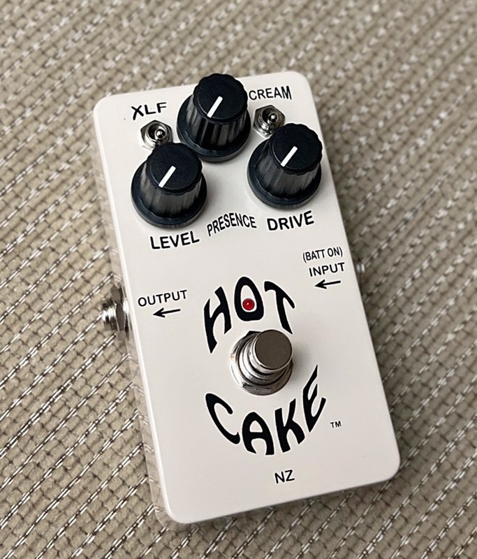 USED Crowther Hot Cake Overdrive Pedal XLF +Cream 2020