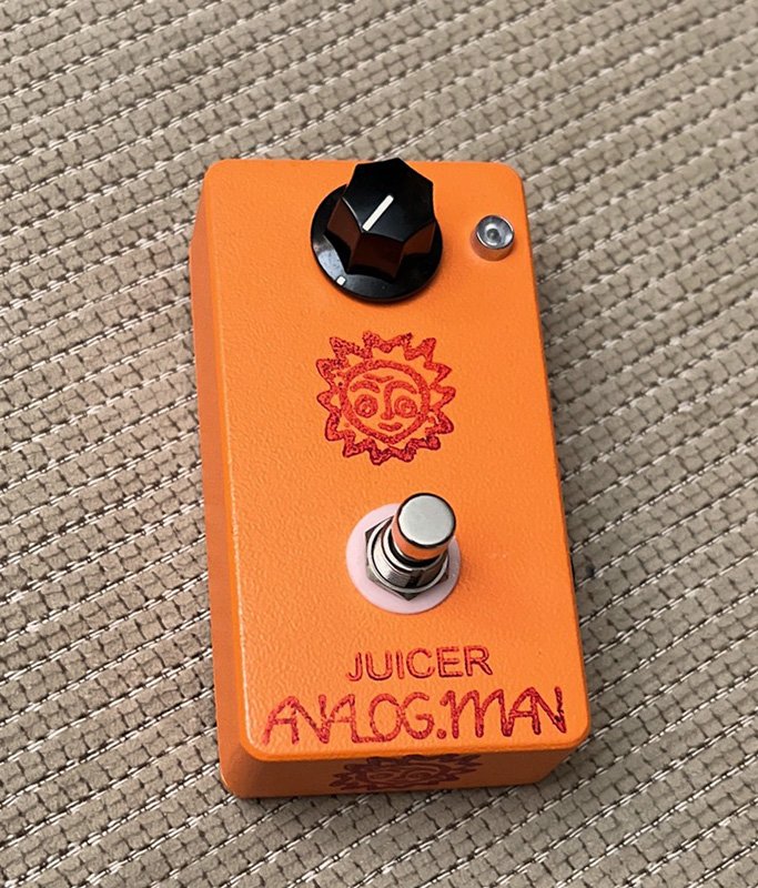 USED Analogman Juicer Compressor Pedal 2021