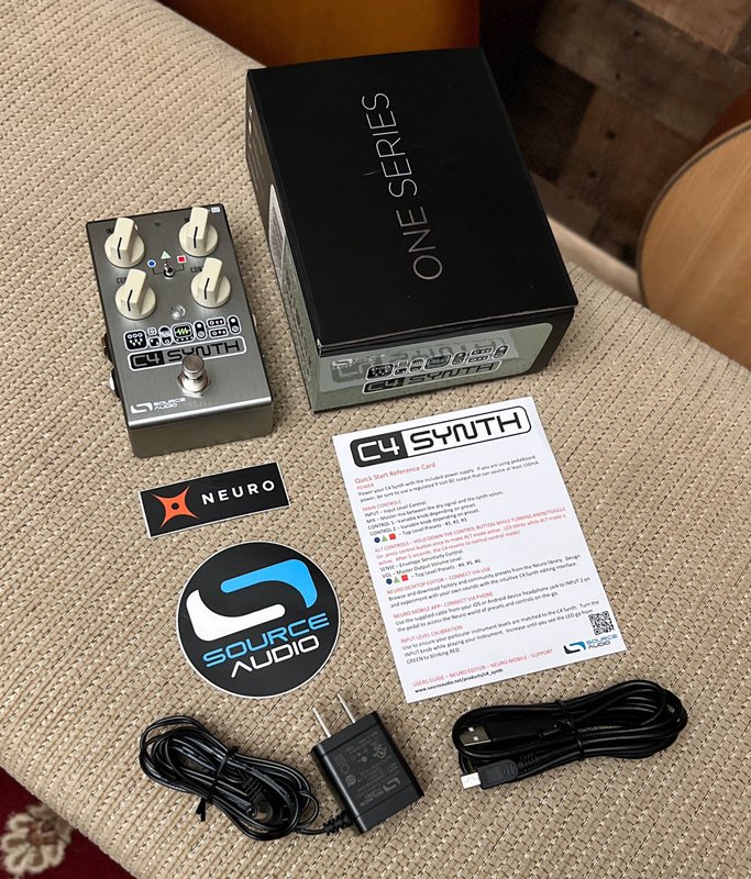 USED Source Audio C4 Synth Pedal w/ Original Box