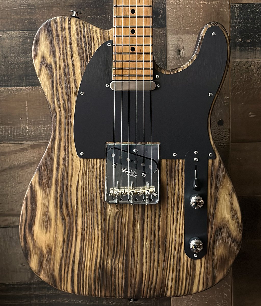 Suhr Andy Wood Modern T Torched Satin Electric Guitar - with Hard