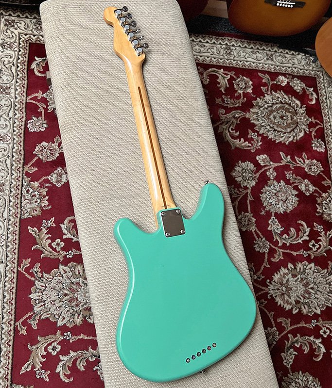 USED Squier Vista Series Venus Surf Green 1997 w/ Gig Bag - Matt's