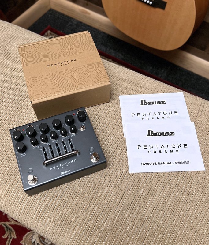 Ibanez Pentatone Preamp Pedal w/ Boost & 5-Band EQ