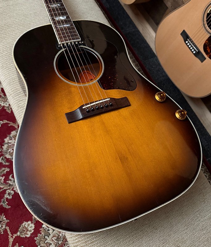 USED Gibson J-160E Acoustic Electric Guitar 1995 - Sunburst