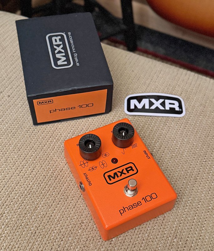 USED MXR M107 Phase 100 Reissue Phaser Pedal w/ Original Box