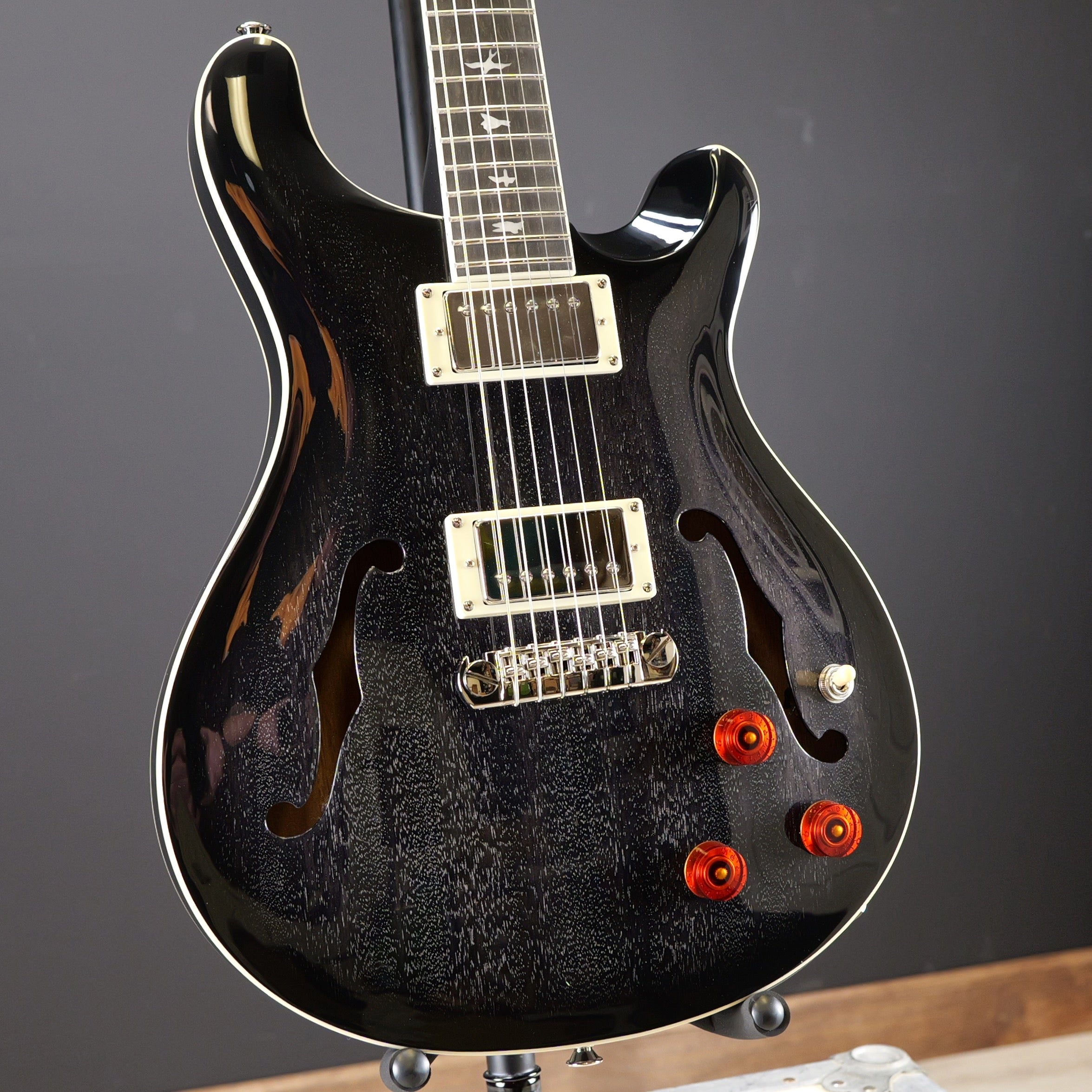 PRS SE Hollowbody Standard Piezo Dog Hair Smokeburst – Matt's Guitars