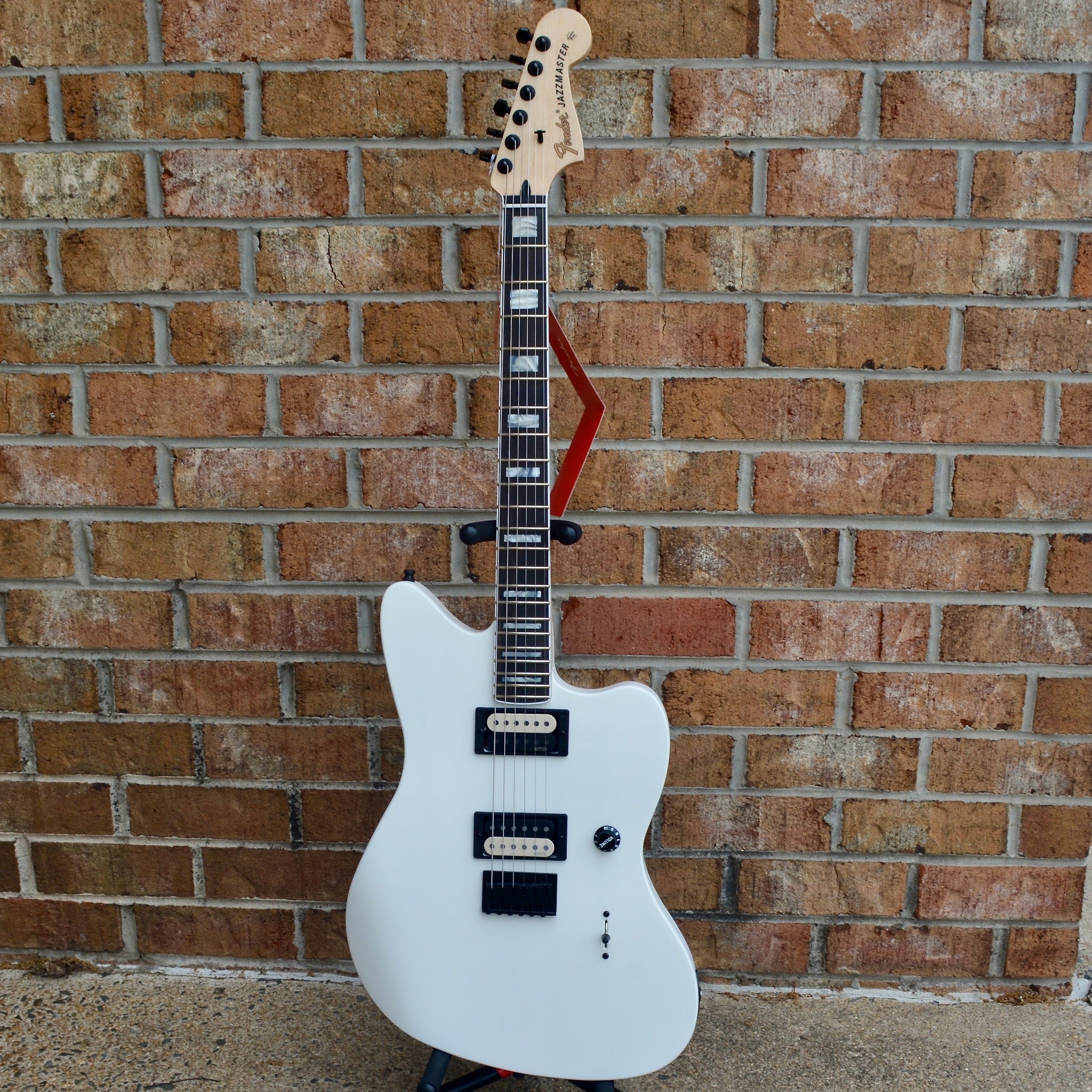 Fender Jim Root Jazzmaster® V4, Ebony Fingerboard, Flat White