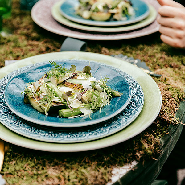 レースプレート 25cm | レース柄のディナープレート