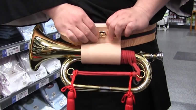 浜松まつり】信号ラッパ（凧喇叭）専用ホルダーの使い方 - 粋に祭りに