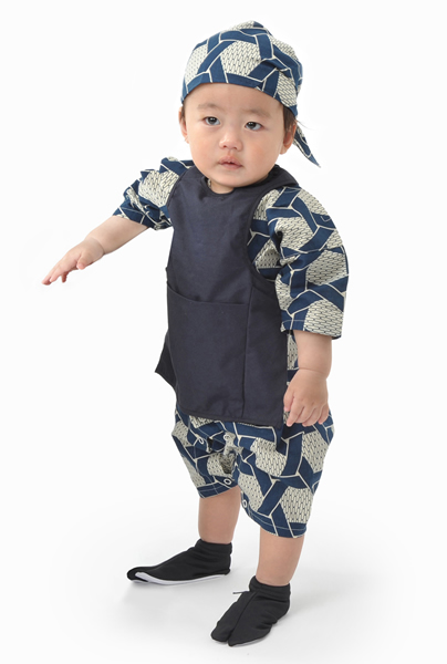 赤ちゃん専用の腹掛【スタイ式腹掛】の使い方と特徴 - 粋に祭りに参加