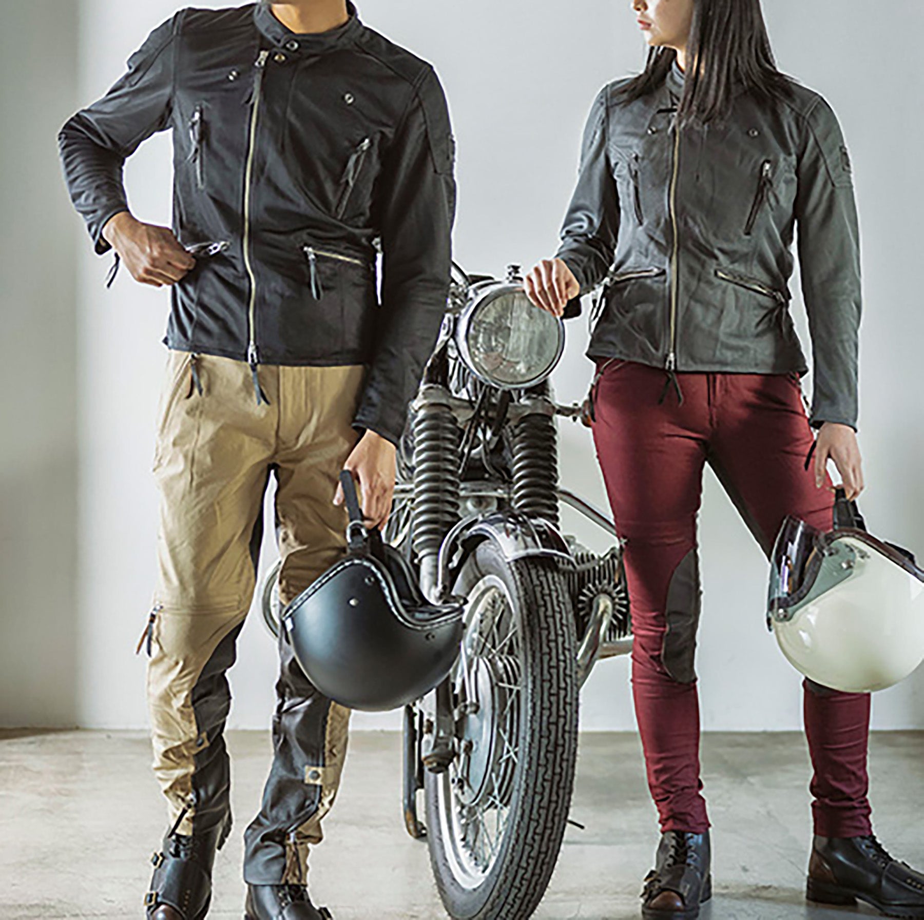 夏用ジャケット】フルメッシュダブルライダース入荷 – マックス