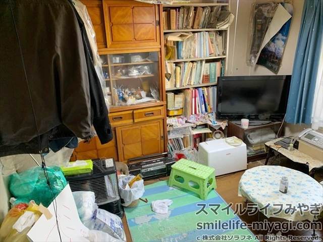 遺品整理の実例】叔父様の遺品整理｜宮城県仙台市内の公営住宅｜鳥谷部剛明