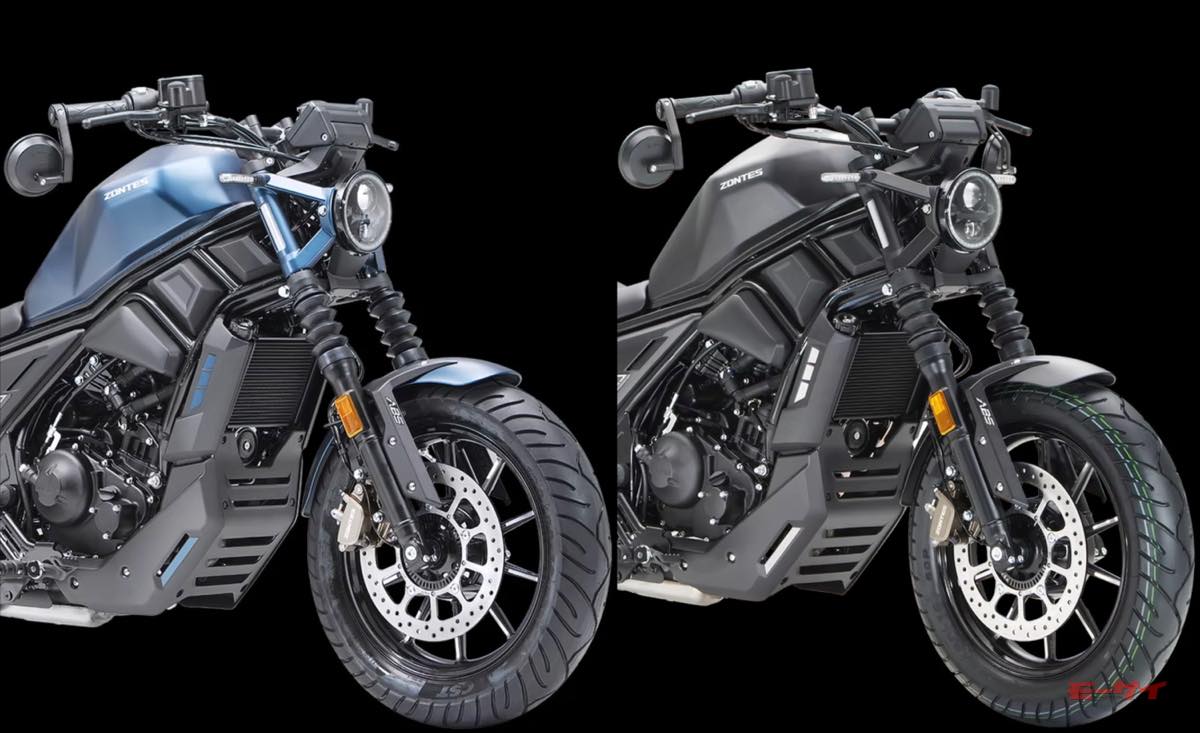 ライバルはレブル!? 中国製「ゾンテス」のクルーザー、ZT125-C2／ZT150