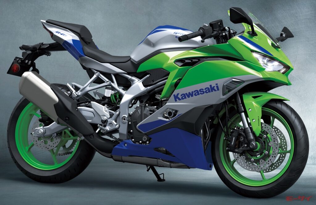 画像ギャラリー】「Ninja ZX-4RR 40th Anniversary Edition」は、緑