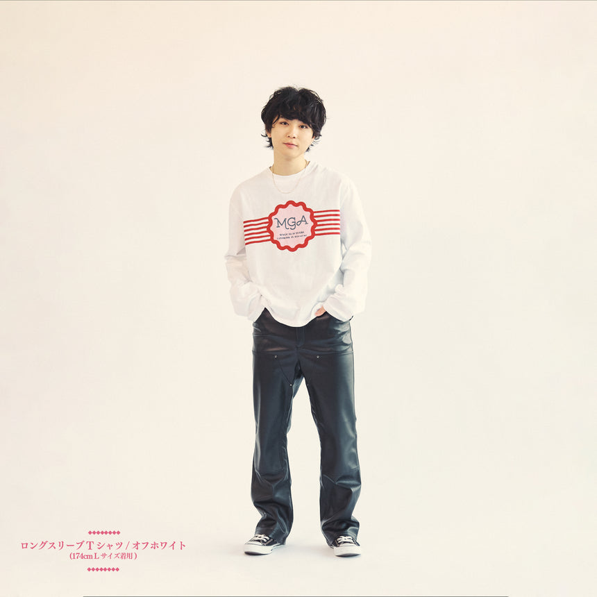 LANDMARK IN HARAJUKU ロングスリーブTシャツ / ホワイト – Mrs. GREEN