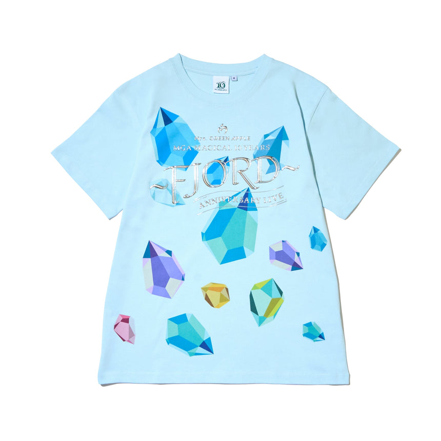 FJORD クリスタルTシャツ / ライトブルー – Mrs. GREEN APPLE OFFICIAL