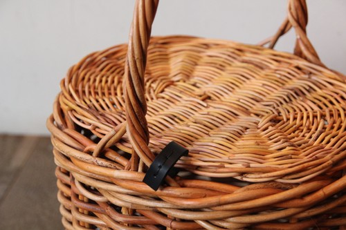 かご・バスケット・雑貨 - menui | 【紅籐 janeかごバッグ ブラック