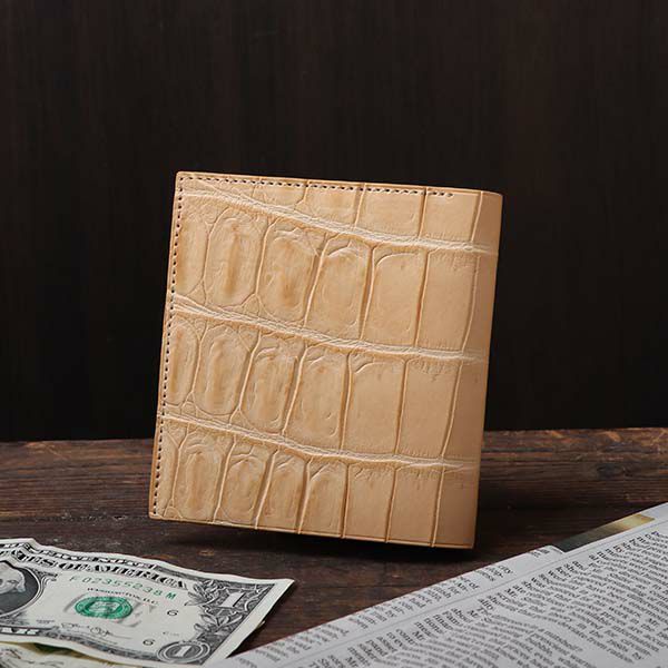 ゼーガー ヌメクロコ 二つ折り純札入 Hera ヘラ 二つ折り財布 SAW