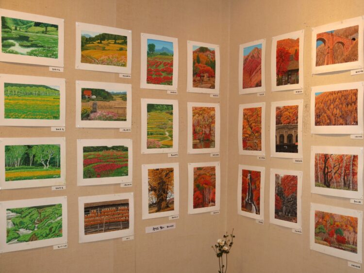 赤城山の紅葉 見頃です 茂木紘一さんが油彩・水彩画展(K)｜前橋発