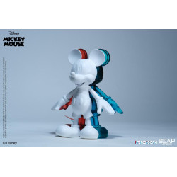 ディズニー』 ミッキーマウス 3Dアートスタチュー(ピュアホワイト