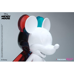 ディズニー』 ミッキーマウス 3Dアートスタチュー(ピュアホワイト