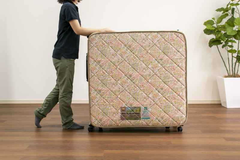 折りたたみ(谷折)ベッド パンテオンN-71(スプリングマットレス付き