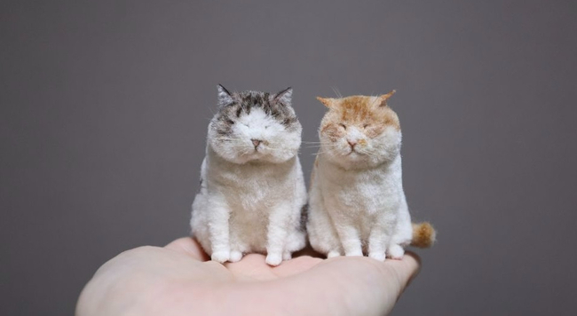 1日15分から無理なく続ける！愛猫を羊毛フェルトで作ってみませんか