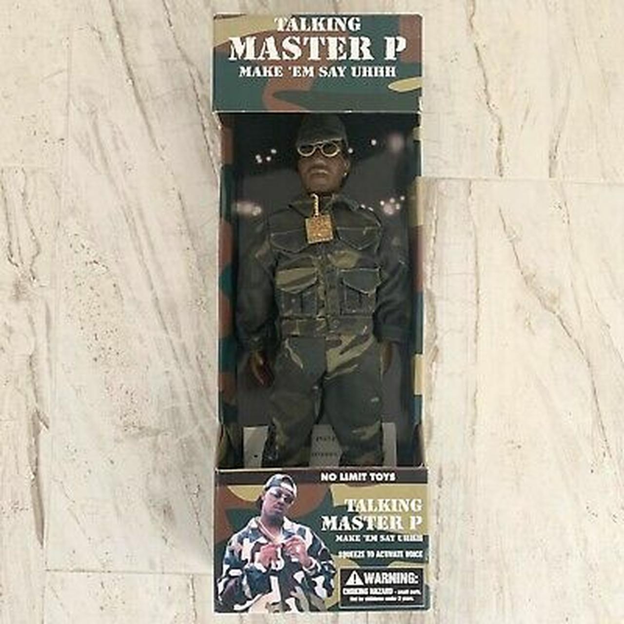 1998 NO LIMIT TOYS MASTER P TALKING hip hop FIGURE | Depop