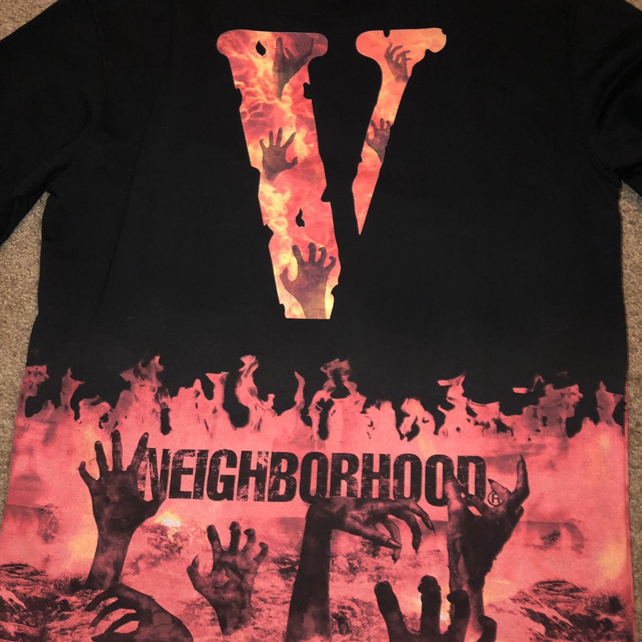 Brand New Vlone x Neighborhood crewneck in black. | Depop