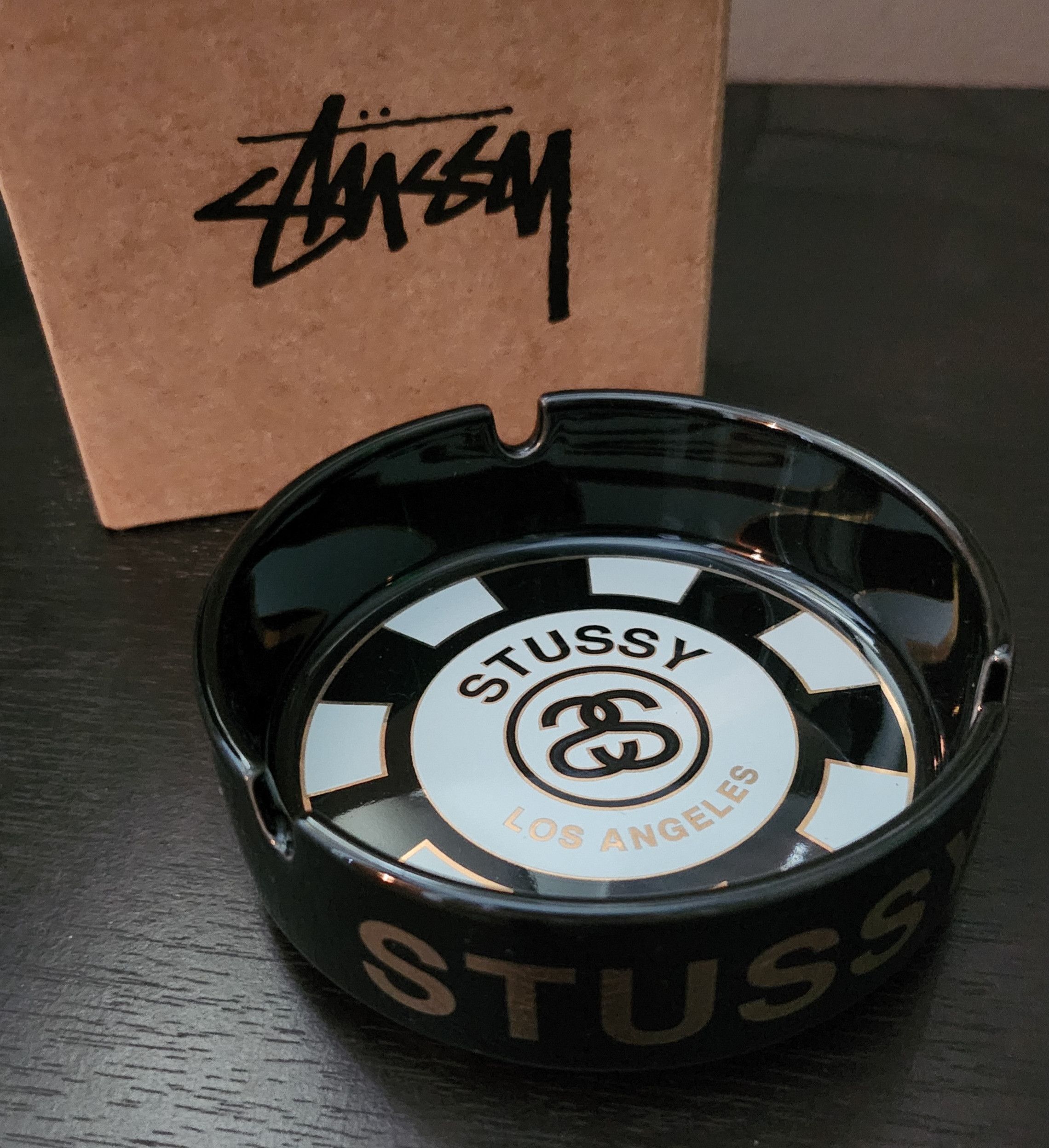 stussy SSリンク POKER CHIP ASHTRAY stussy SSリンク POKER CHIP