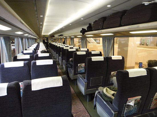 Interior, featuring panoramic windows - Picture of Odakyu Limited