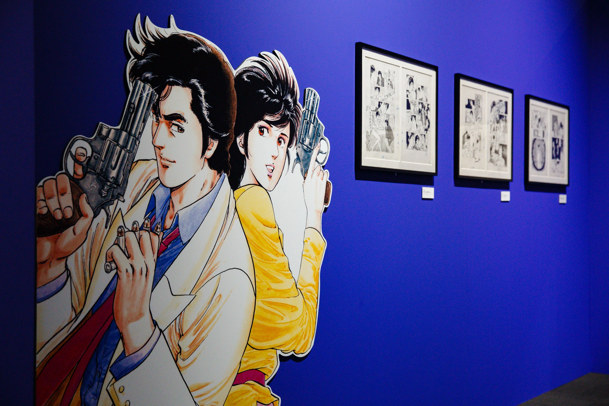 原画約400点が集結する「シティーハンター大原画展」に行ってきた