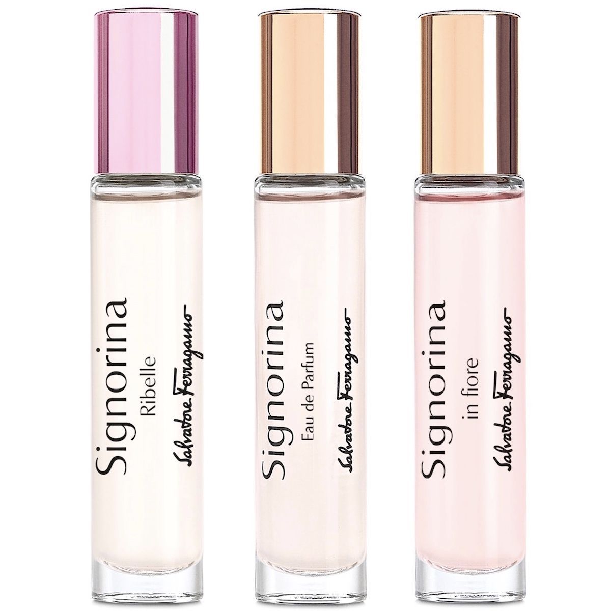 サルヴァトーレ フェラガモのフレグランスシリーズ「シニョリーナ」を