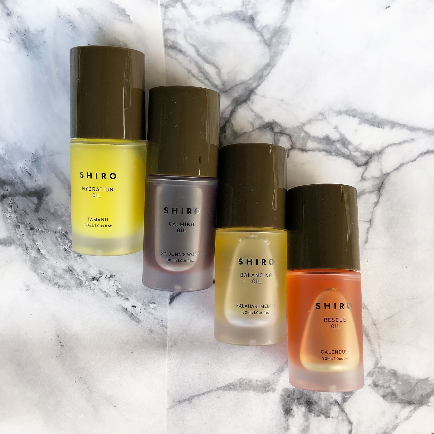 植物の個性をダイレクトに感じる、シロのオイルコレクション