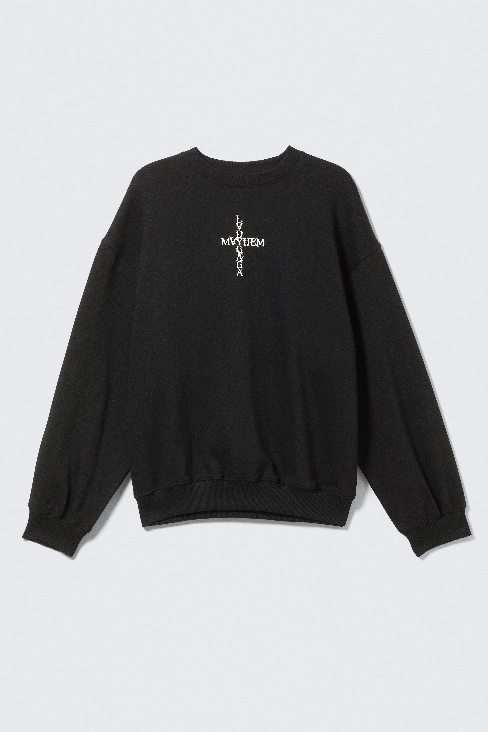 lady gaga sweatshirt - Black | Weekday WW