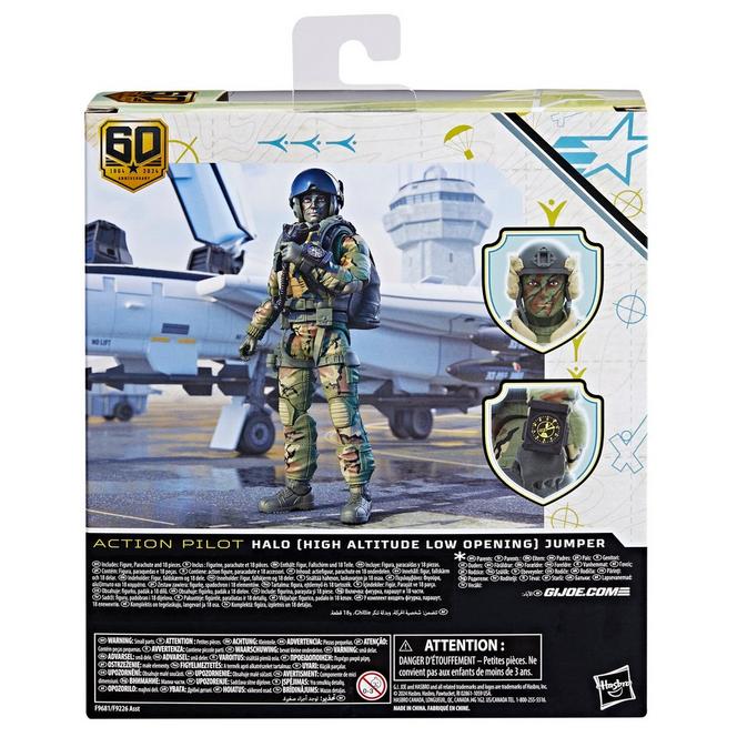 Hasbro G.I. Joe Classified Series 60th Anniversary Action Pilot